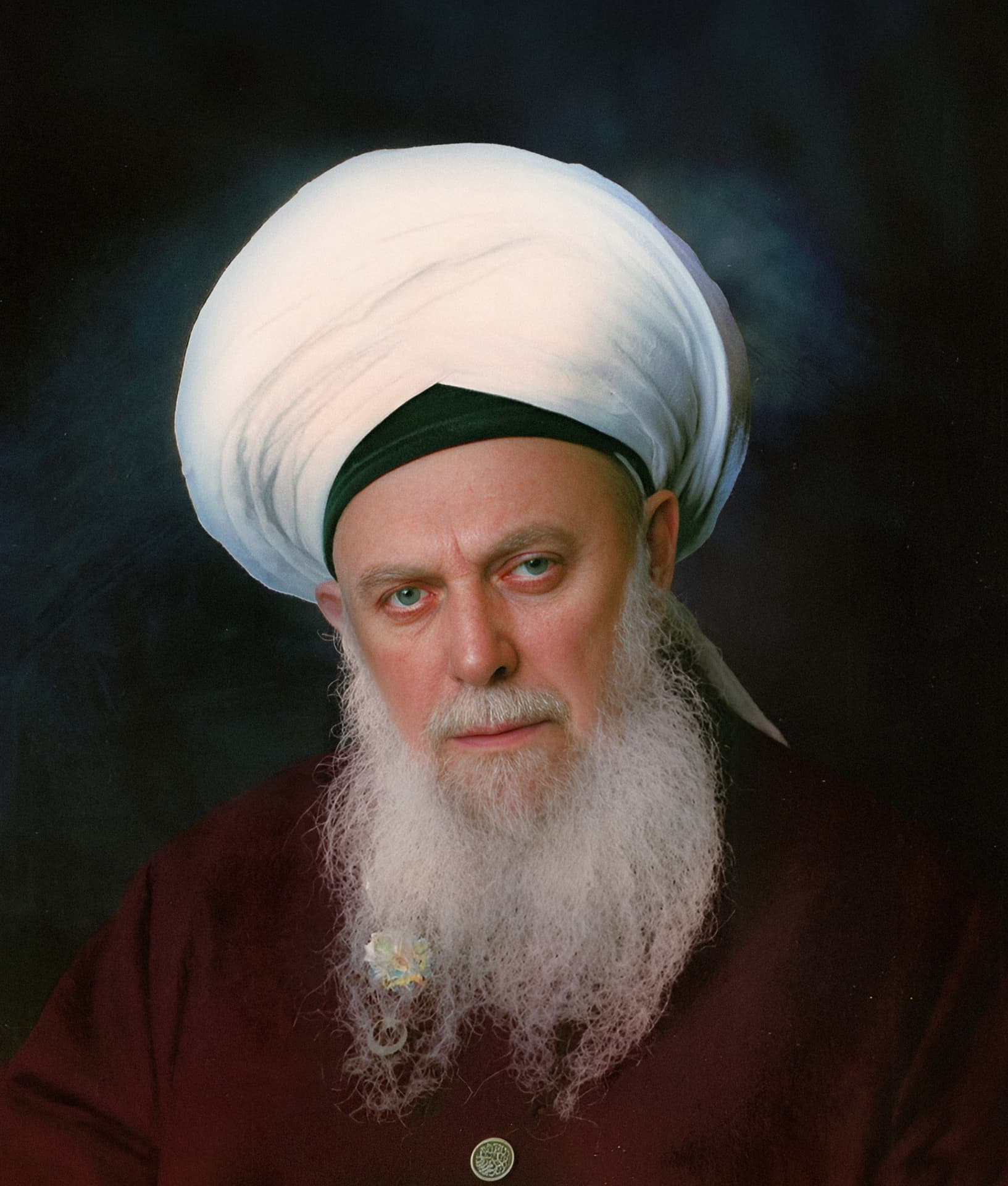 Portrait of Mawlānā Shaykh Nāẓim al-Ḥaqqānī